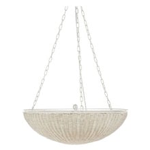 Castine Rattan 4 Light Pendant